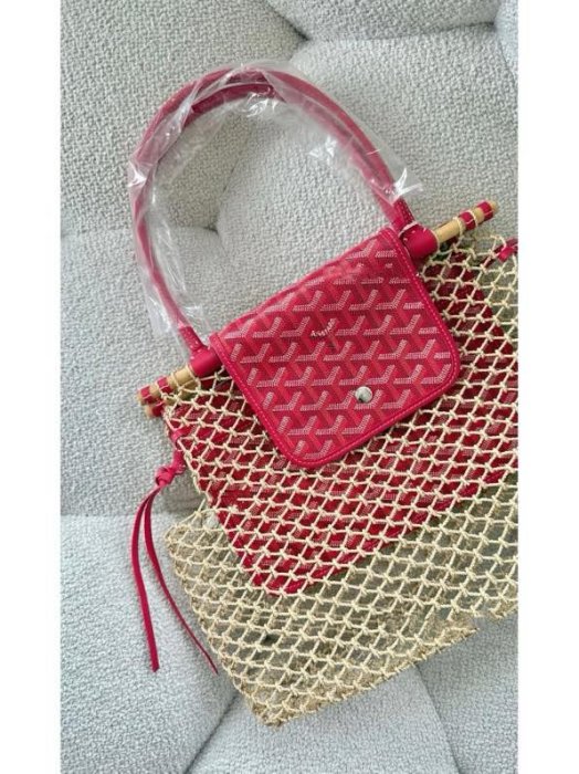 Сумка Goyard Aligre Limited Edition из рафии фото 6