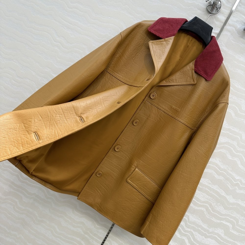 Jacket leather women's фото 7