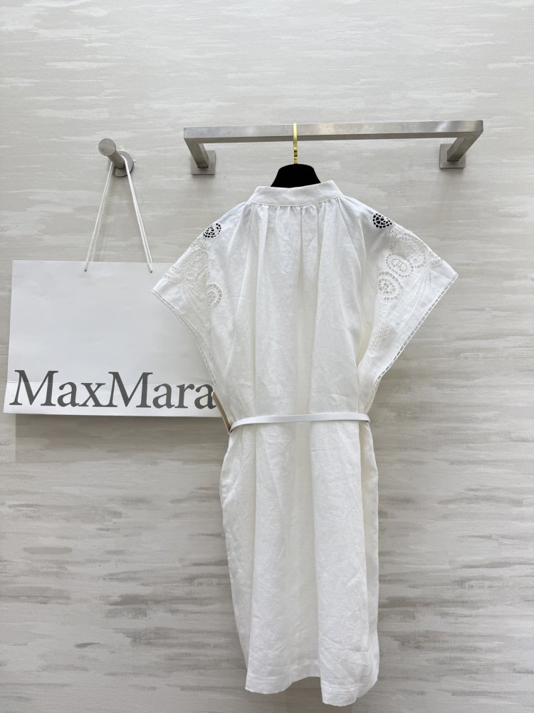 Роскошное льняное платье фото 9