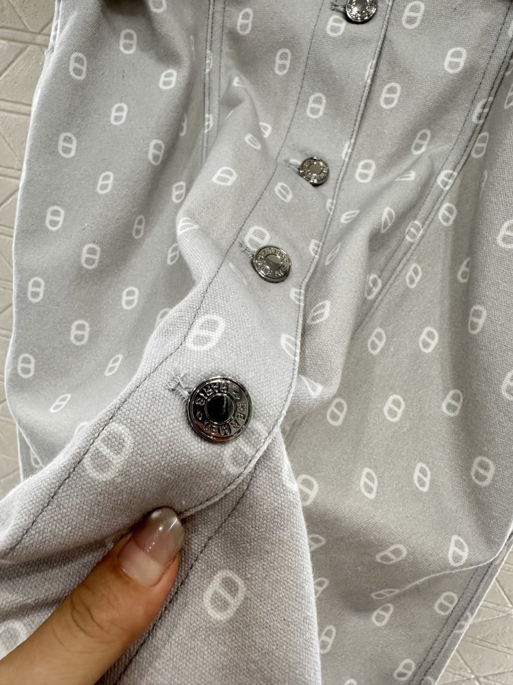 Плаття, Сукня з джинсового тканини з принтом фото 6