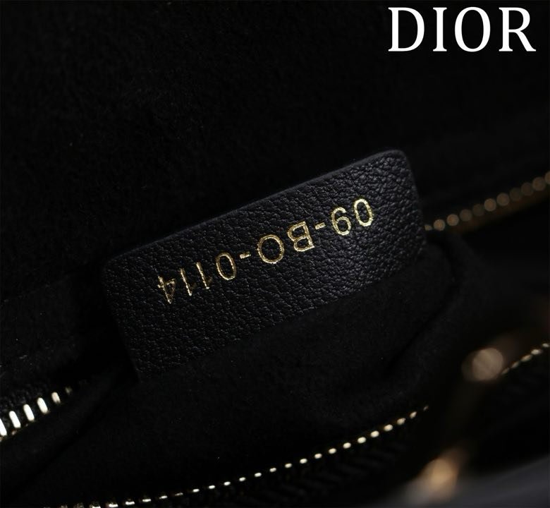 Сумка шкіряна Lady Dior 24 см фото 8