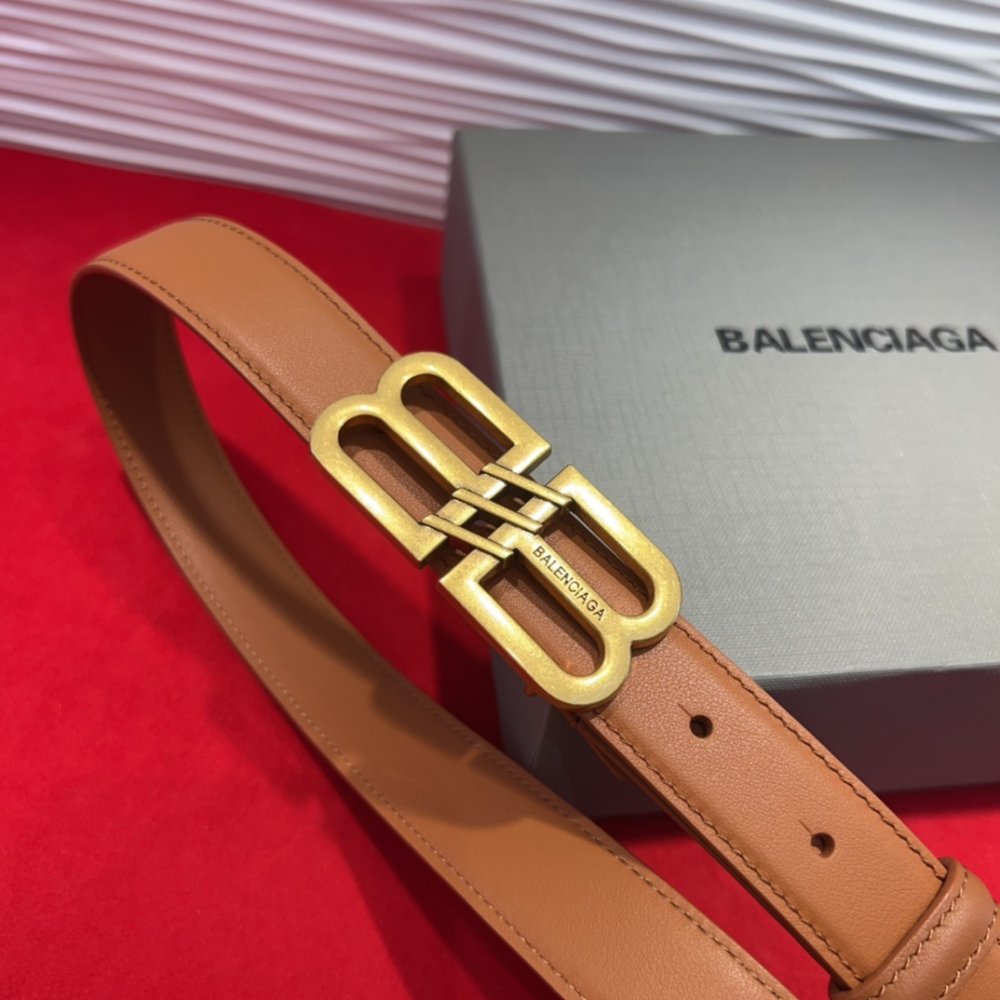 Belt leather 25 mm фото 3