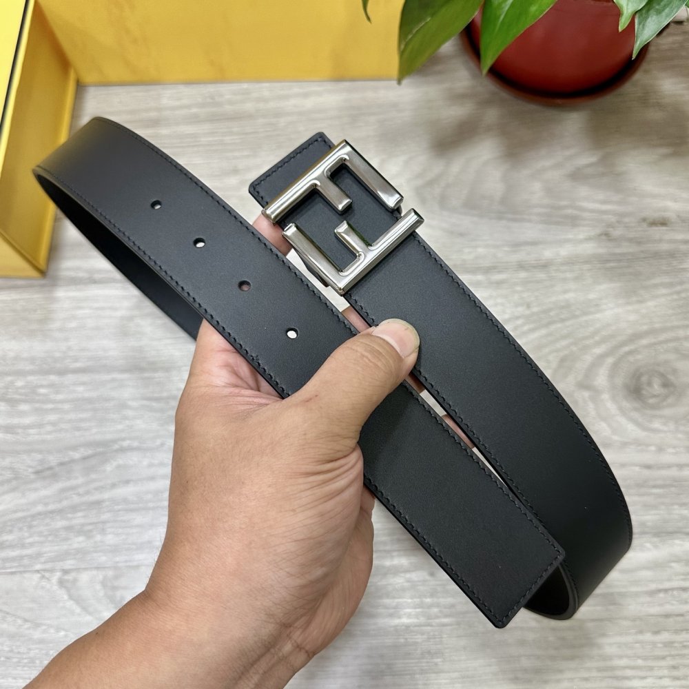 Ремень кожаный 40 мм фото 2