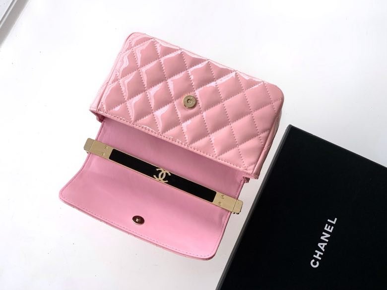 Сумка кожаная CHANEL 25P 18 см фото 6
