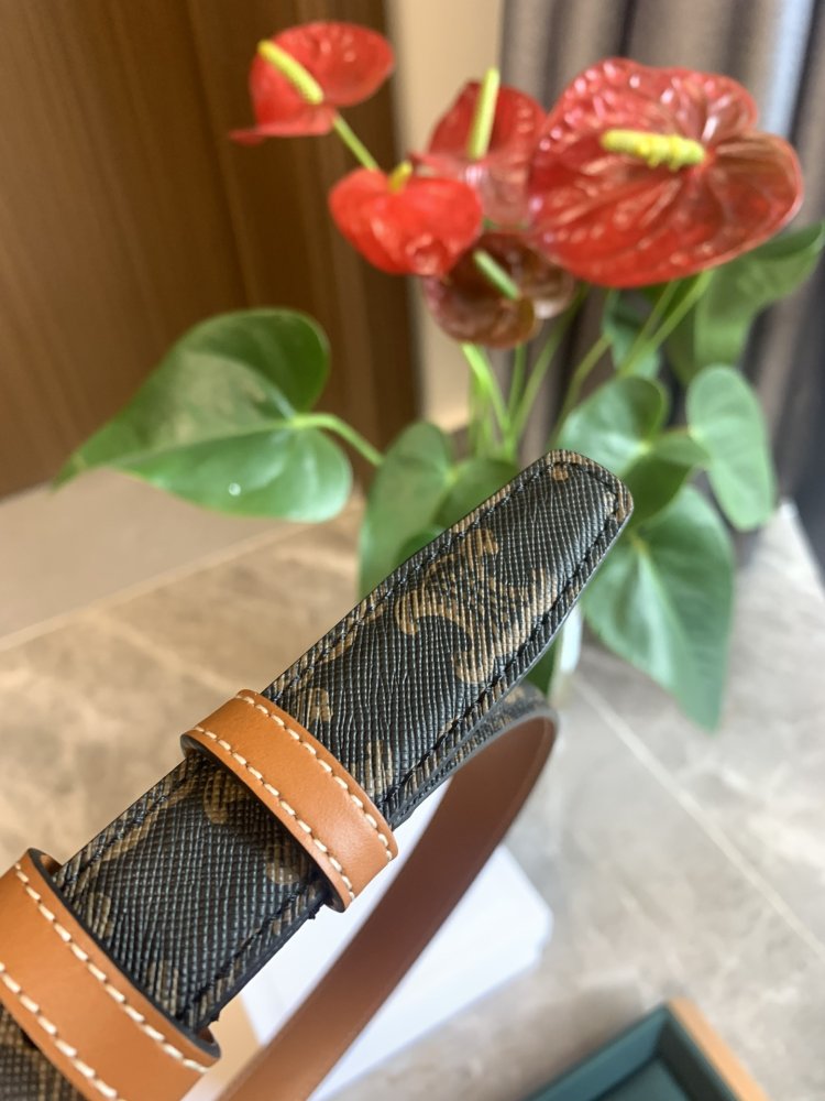 Ремень кожаный 25 мм фото 7