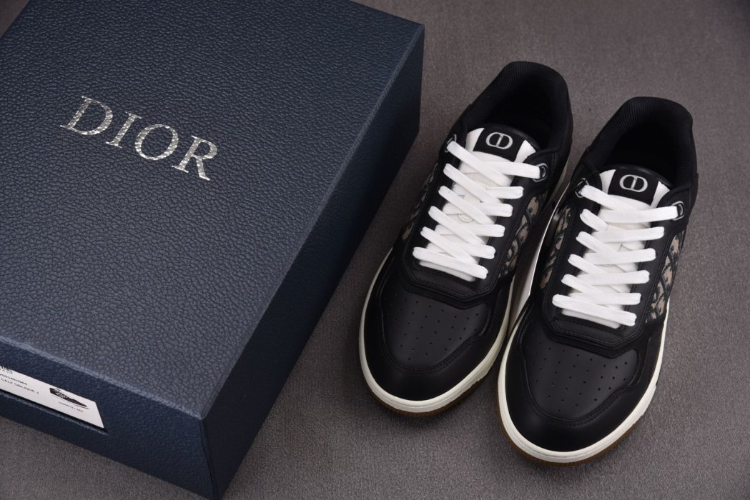 Кроссовки Dior B27 Low Black фото 7