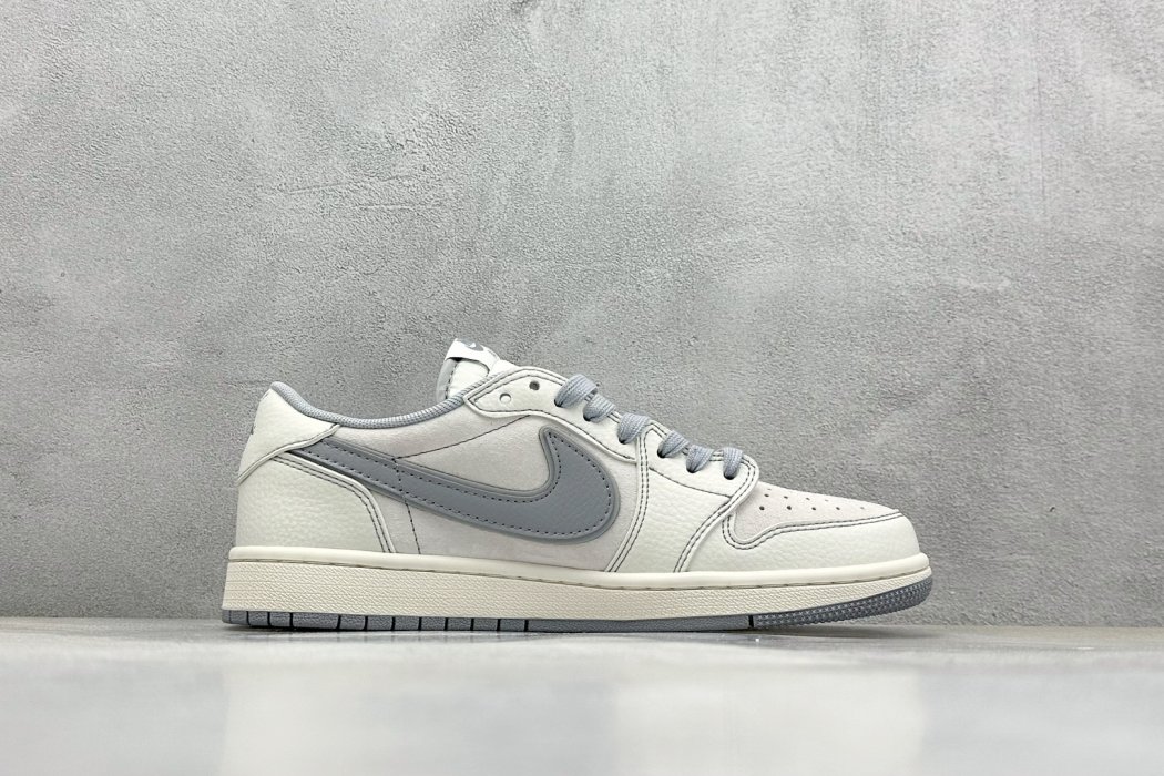 Кроссовки Fragment x Travis Scott x Supreme х Air Jordan 1 Low фото 2