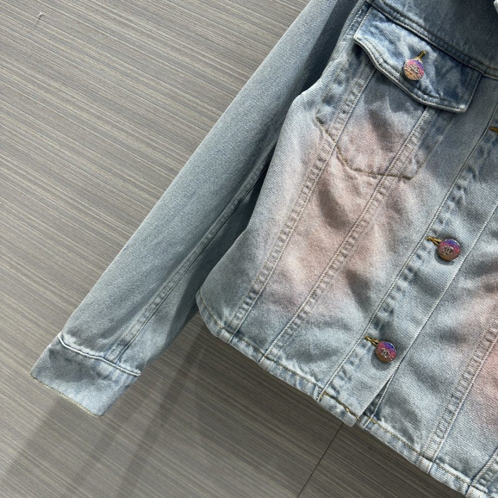 Куртка джинсовая женская фото 5