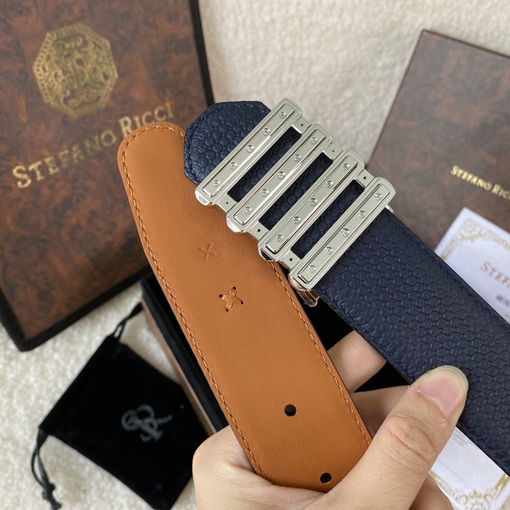 Ремінь шкіряний 38 мм фото 3