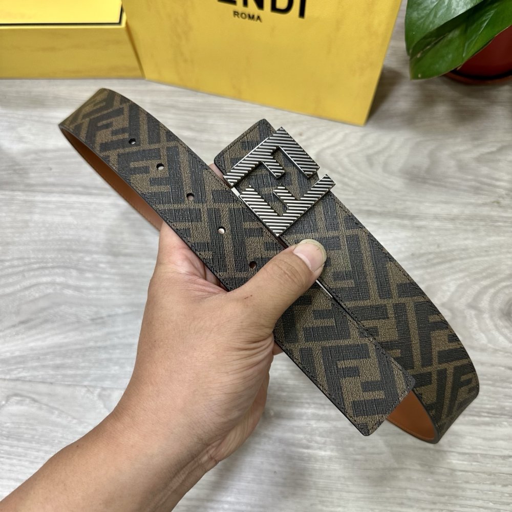 Ремень кожаный 40 мм фото 2