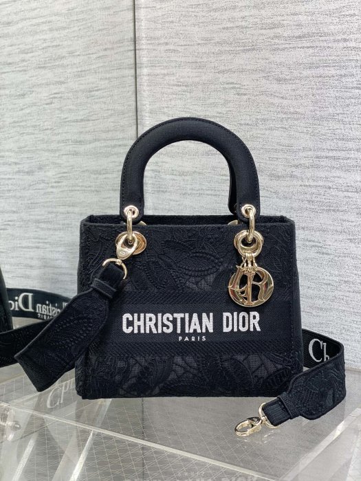 A bag women's Lady Dior 24 cm