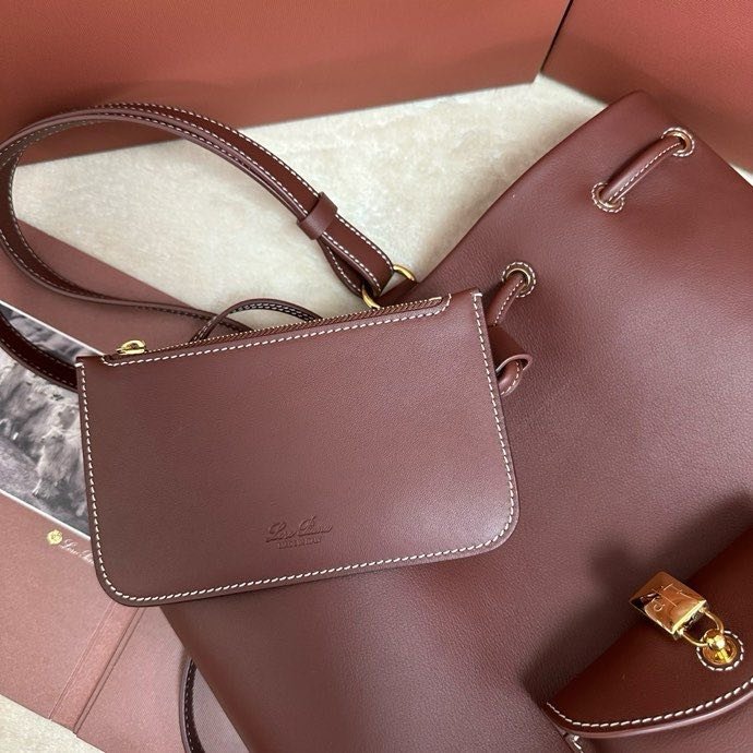Backpack leather female Loro Piana Extra фото 5