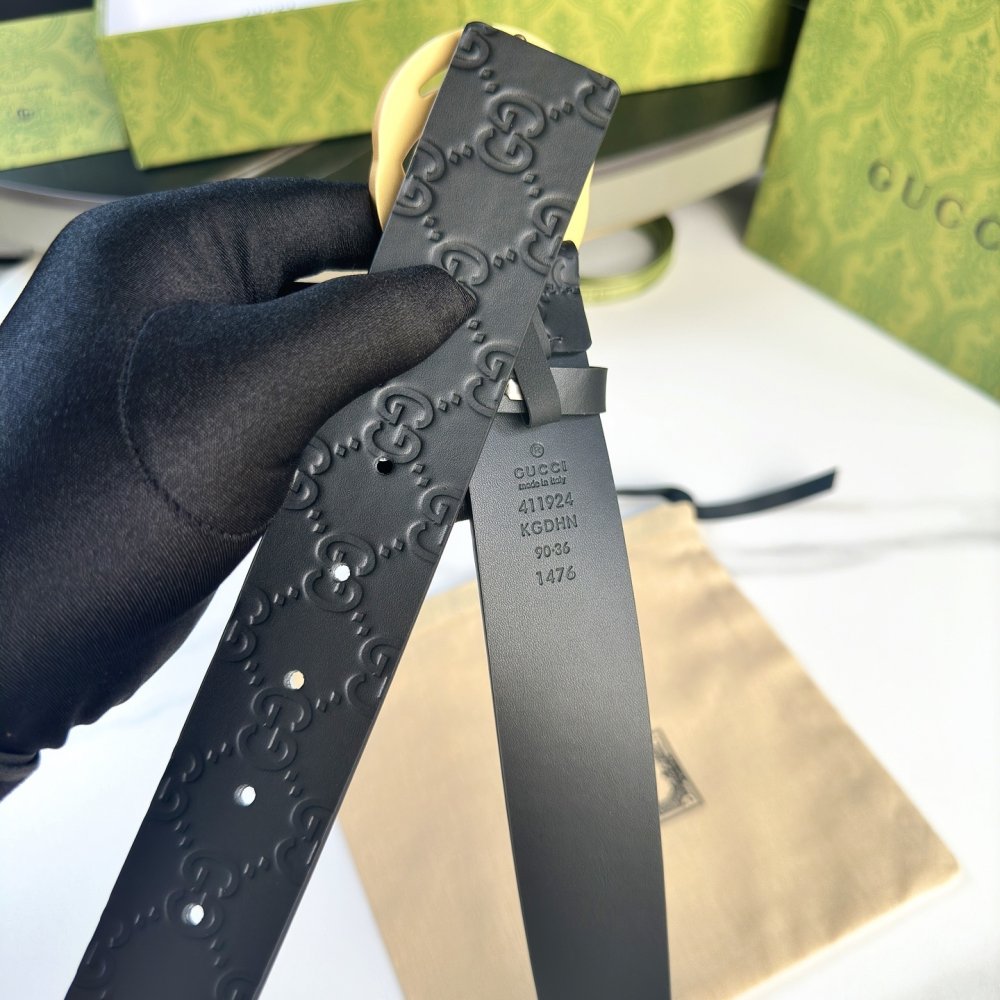 Belt leather 38 mm фото 7