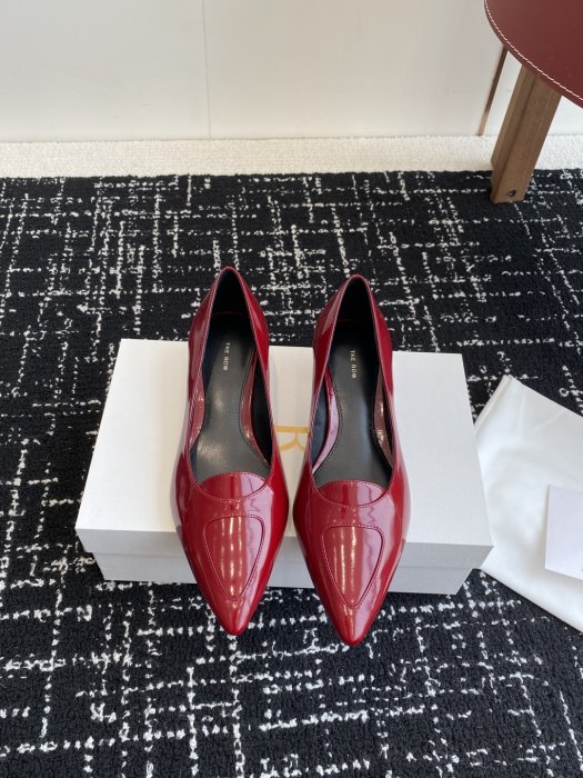 Туфли кожаные женские