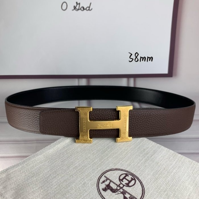 Belt leather 3.8 cm