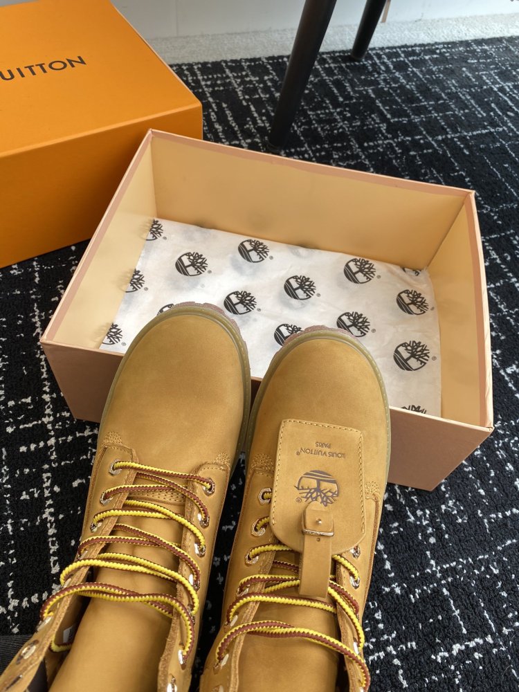 Черевики жіночі Louis Vuitton x Timberland фото 6
