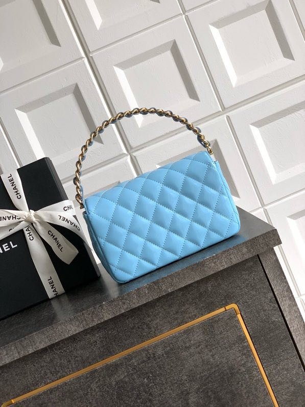 Сумка кожаная CHANEL 25P 18 см фото 4