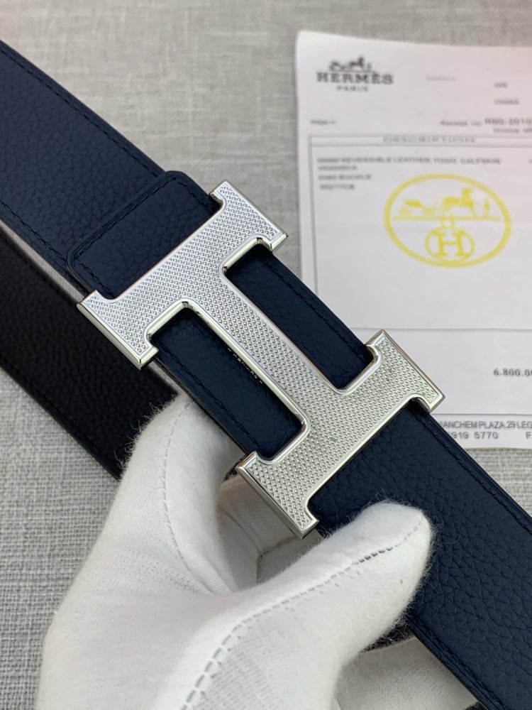 Ремень кожаный 38 мм фото 3