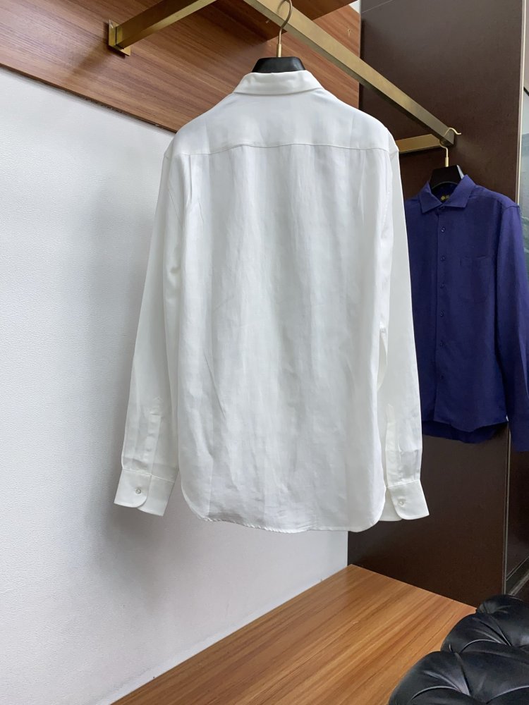 Рубашка льняная мужская фото 9