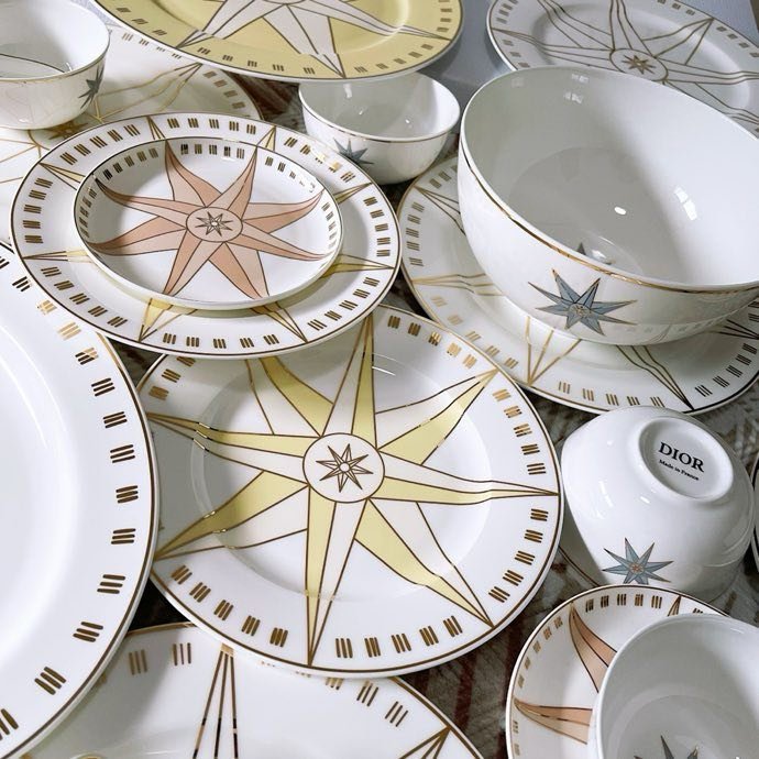 Set crockery of porcelain series Rose Des Vents of 41 of the subject фото 4
