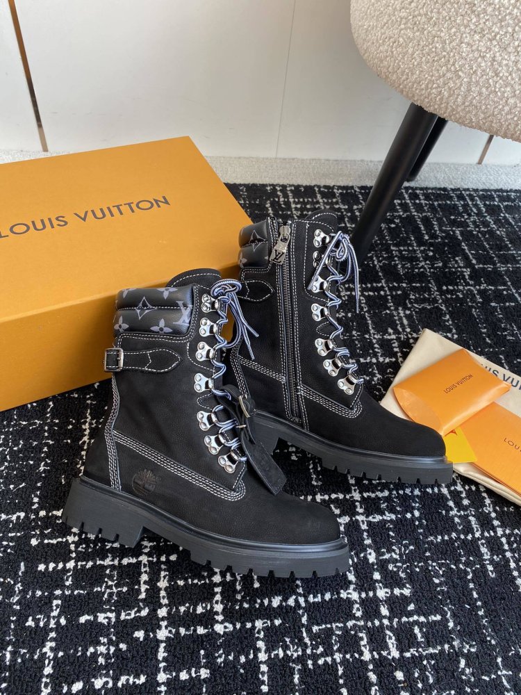 Ботинки женские Louis Vuitton x Timberland фото 4