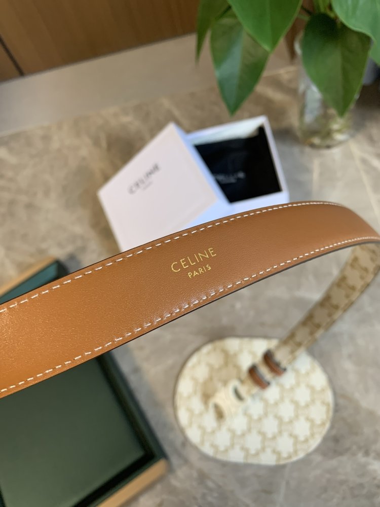 Ремень кожаный 25 мм фото 3