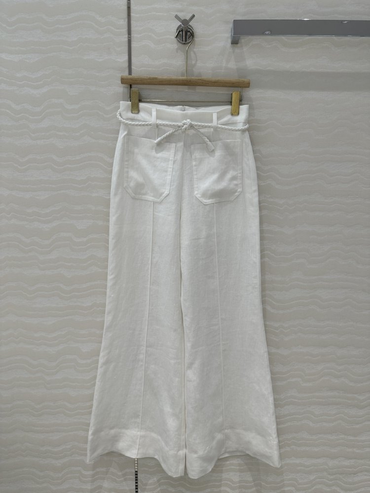Pants linen women's