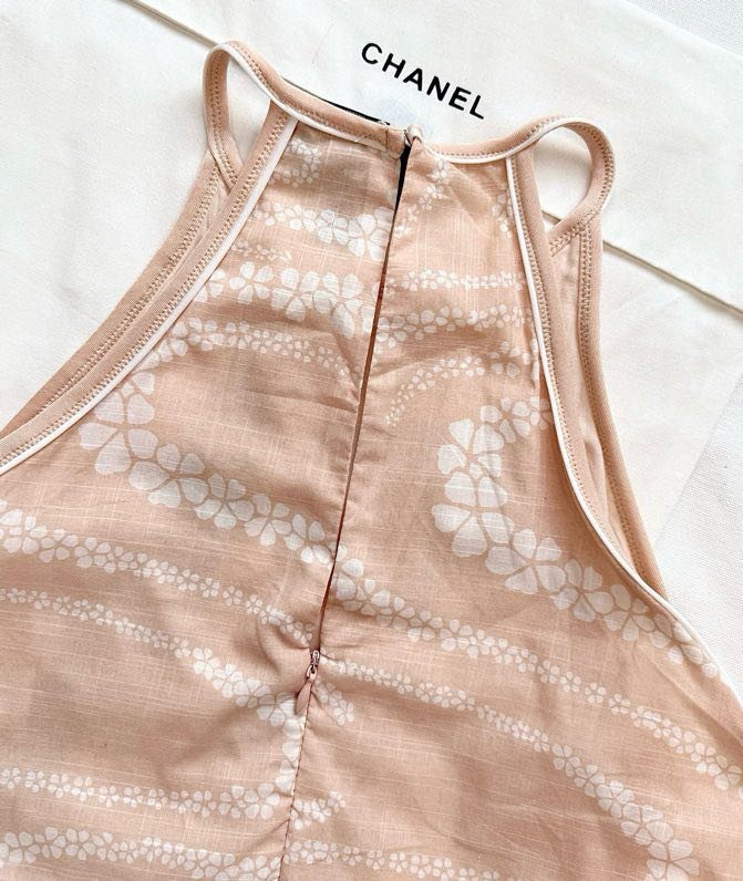 Пляжное платье макси без рукавов Chanel 25M фото 2