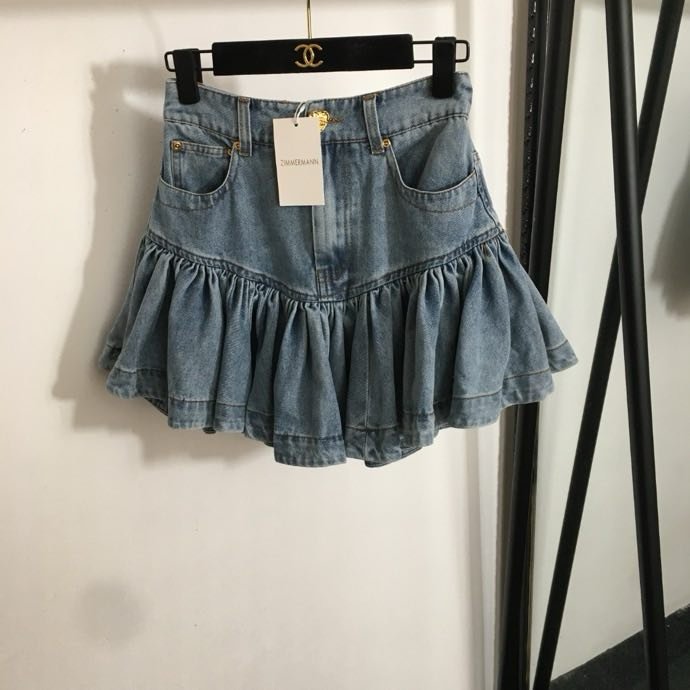 Skirt denim
