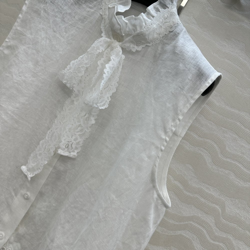 Рубашка без рукавов женская фото 3