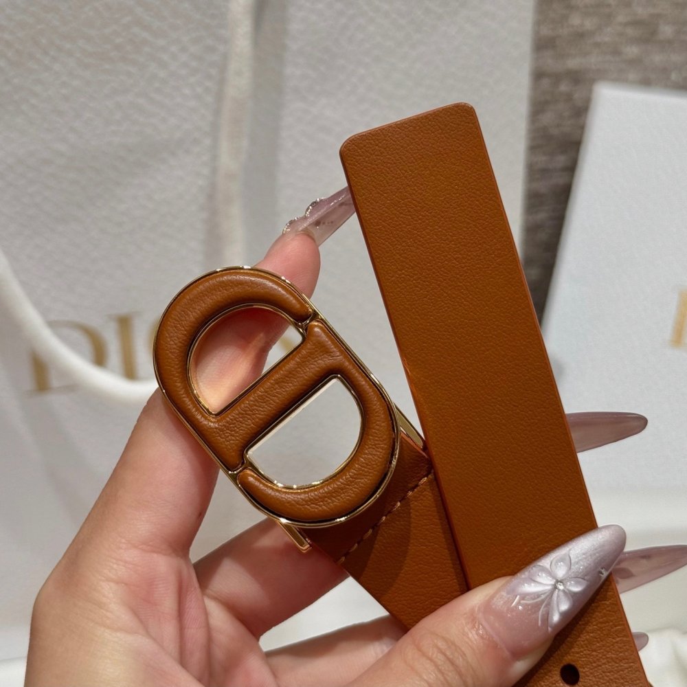 Belt leather 30 mm фото 5