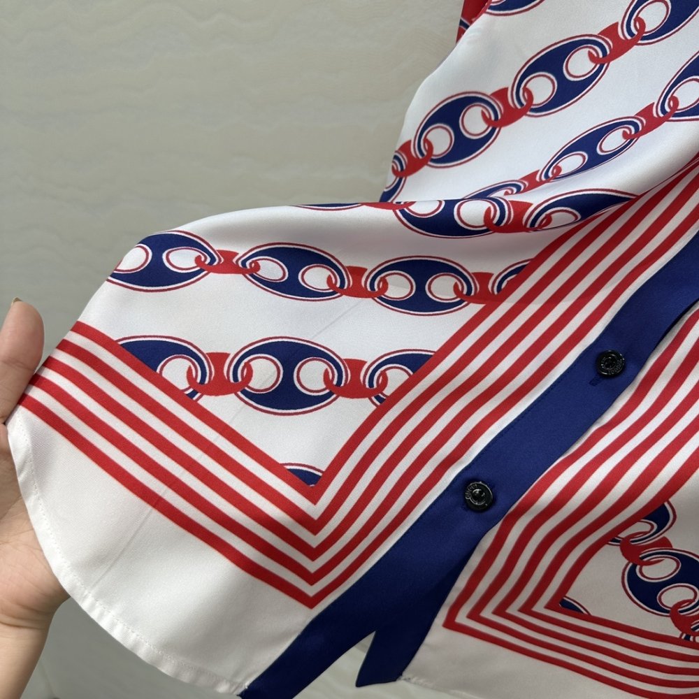 Рубашка шелковая женская фото 7