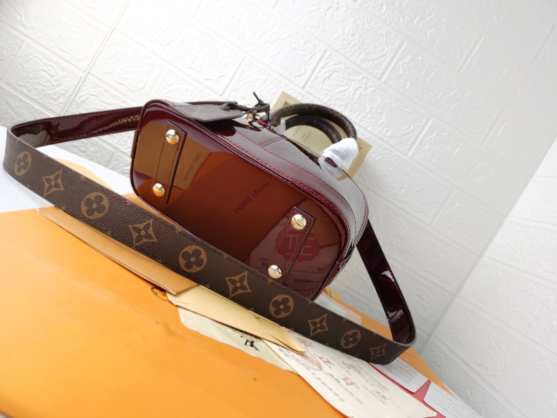 A bag Verni Miroir Alma BB M54785 25 cm фото 5