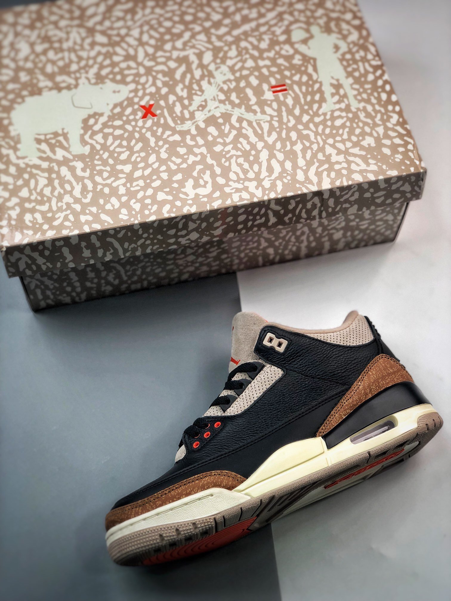 Кроссовки Air Jordan 3 Desert Elephant CT8532-008 фото 3