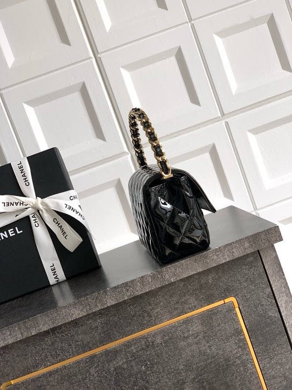 Сумка кожаная CHANEL 25P 18 см фото 6