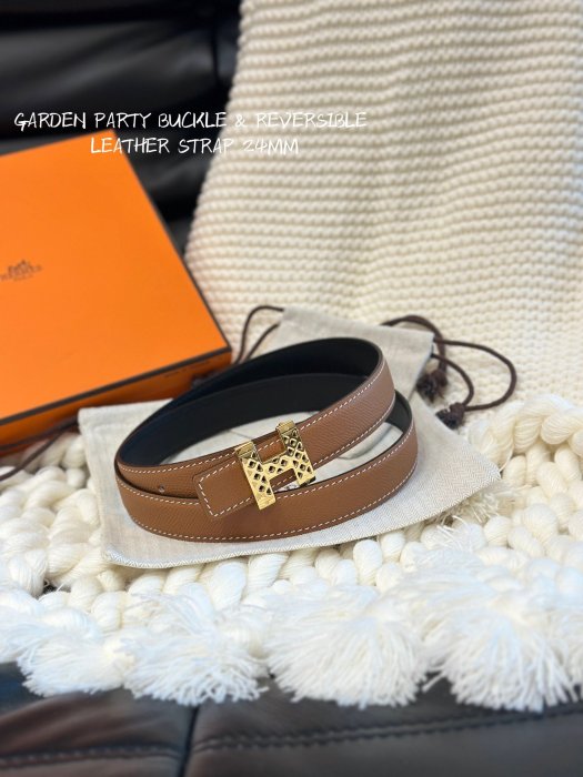 Ремінь шкіряний жіночий GARDEN PARTY BUCKLE 2.4 см