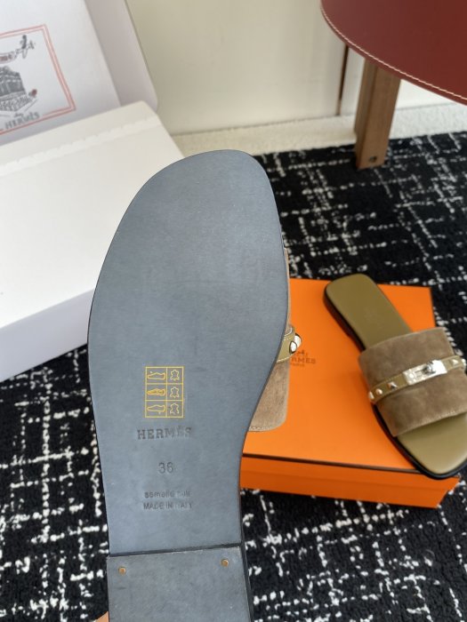 Шльопанці жіночі Hermes Kelly фото 9