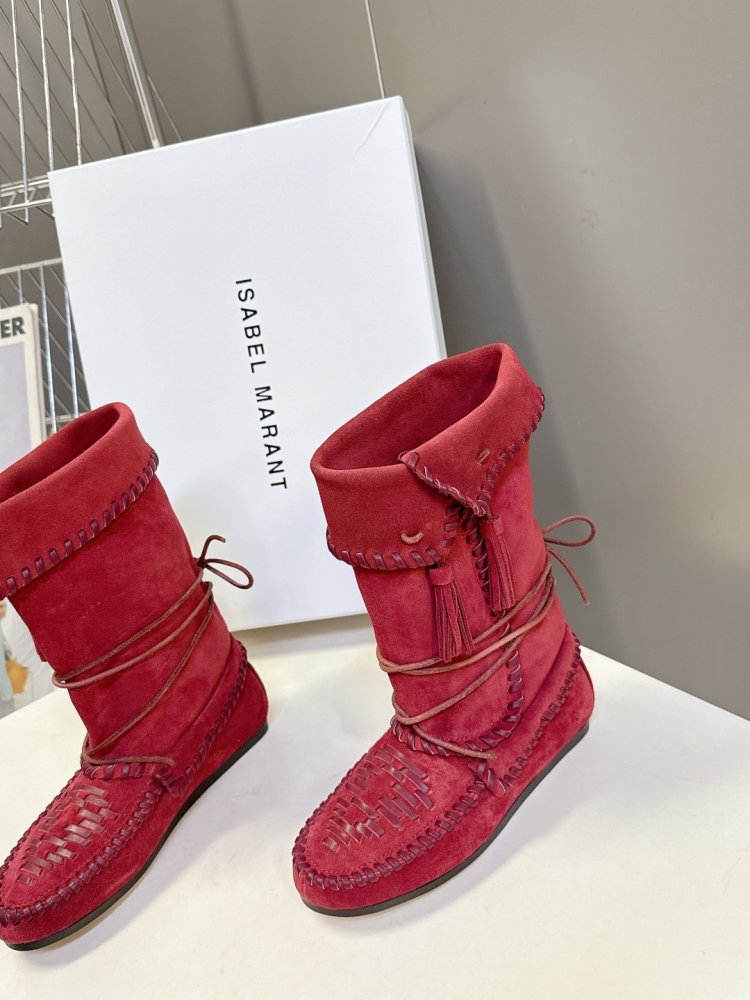 Boots leather women's фото 3