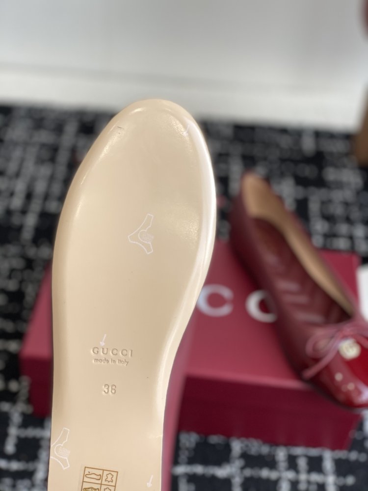 Ballet shoes leather фото 9