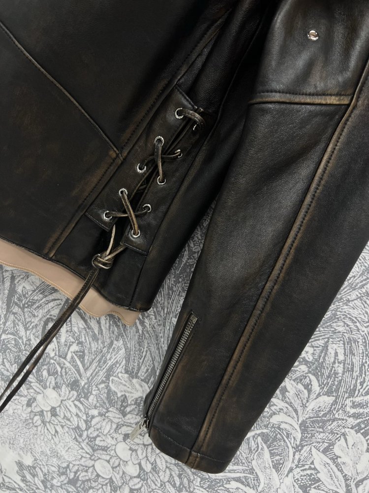 Jacket women's leather фото 6