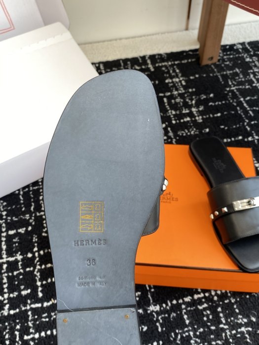 Шлепанцы женские Hermes Kelly фото 9