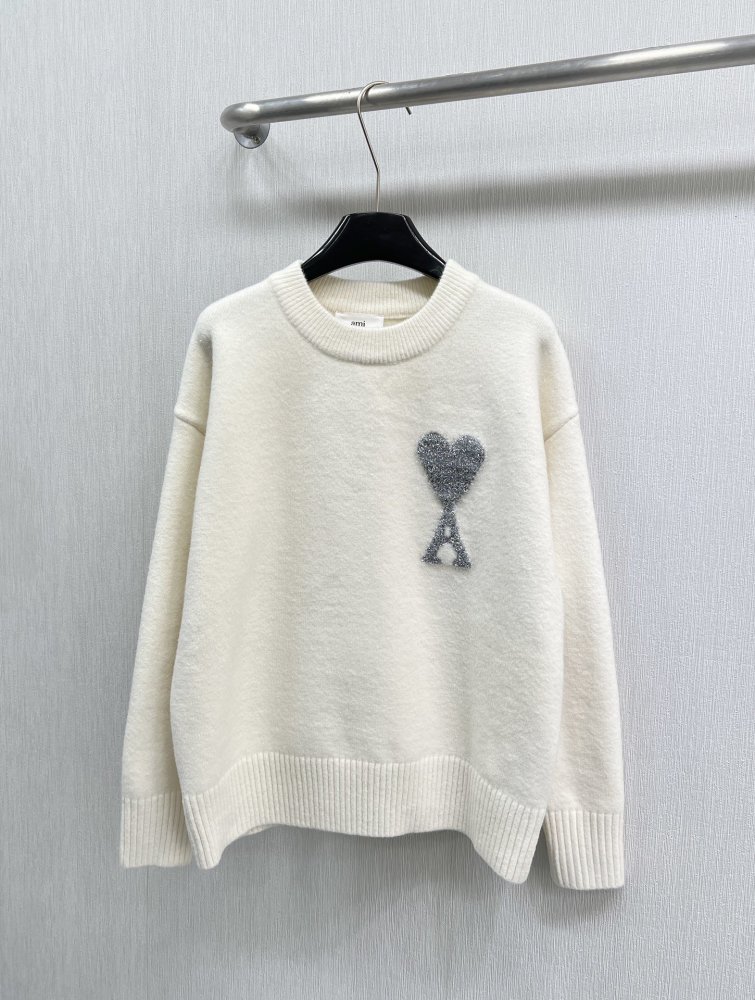 Pullover from round Neck