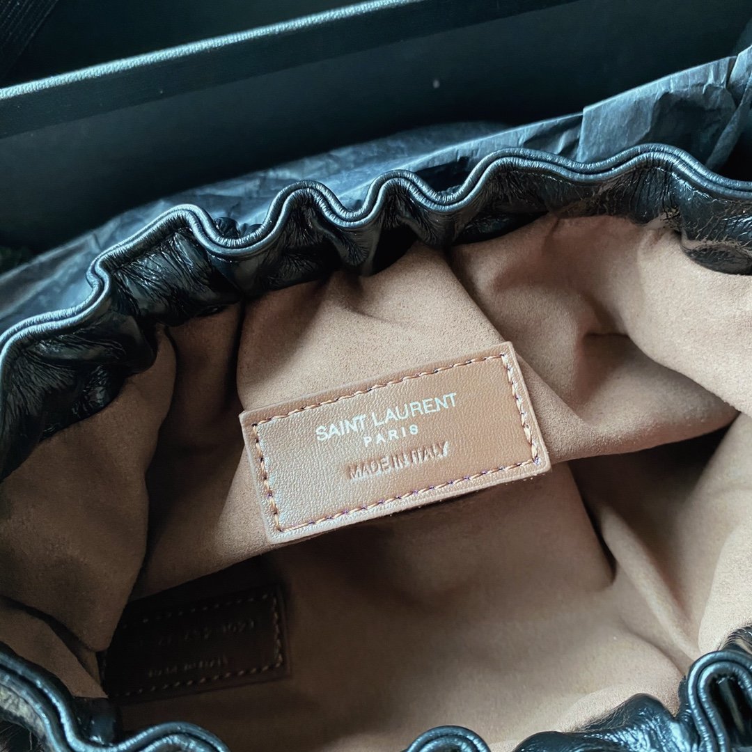 Сумка Mini leather shoulder bag 24 см фото 9