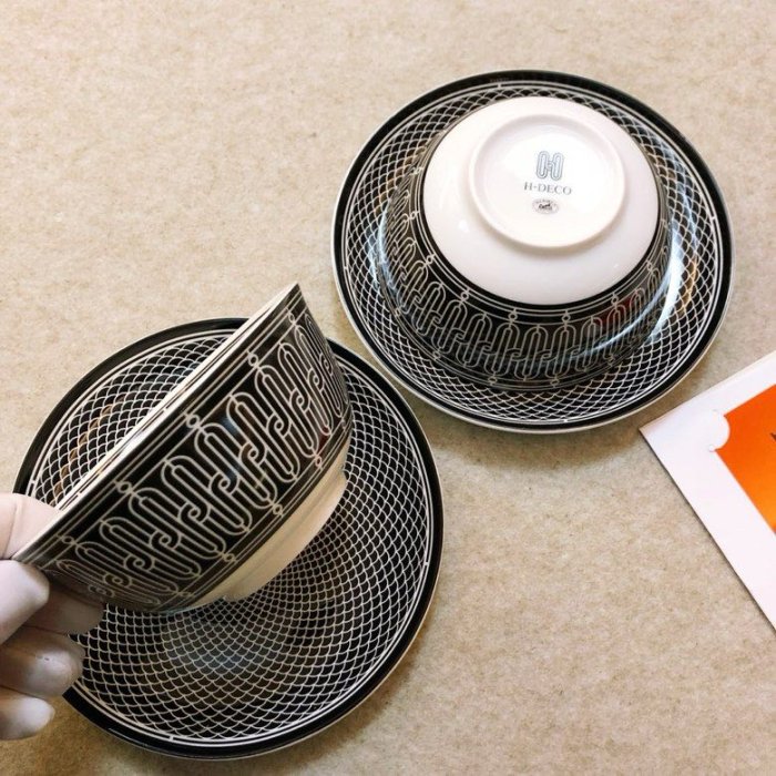 Набор фарфоровой посуды из 28 предметов H-Deco фото 4
