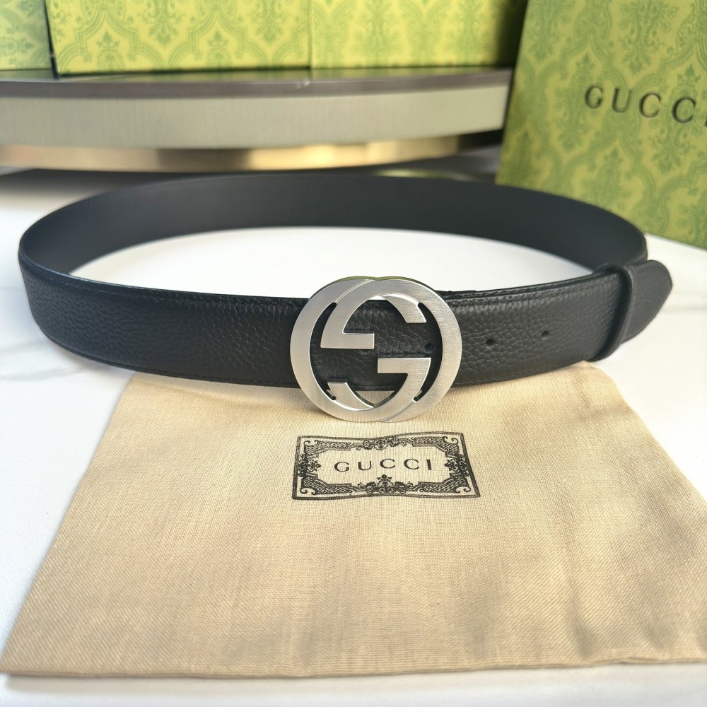 Ремень кожаный 38 мм фото 3