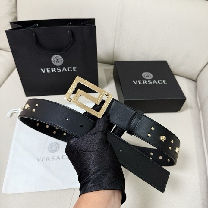 Ремень кожаный 40 мм фото 3