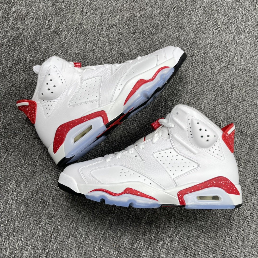 Кросівки Air Jordan 6 Red Oreo фото 2