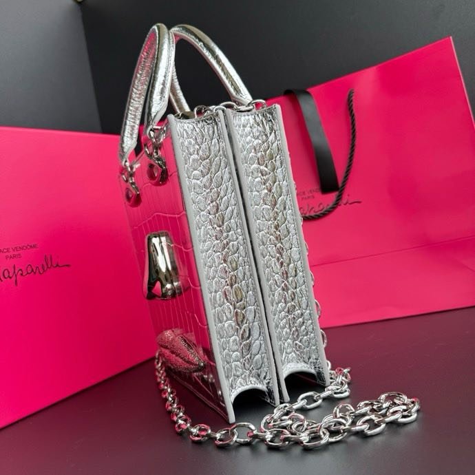 A bag leather women's 20 cm фото 7