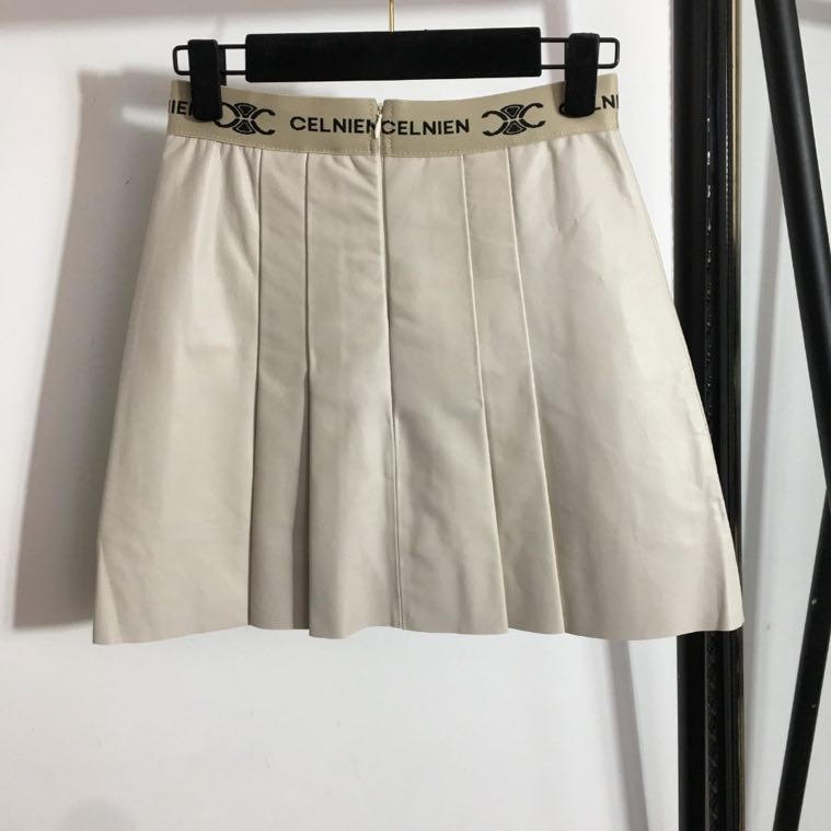 Skirt women's, natural leather фото 4
