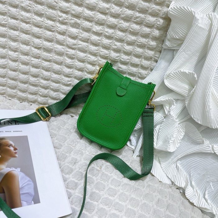 Сумка Evelyne кожаная 18 см фото 5